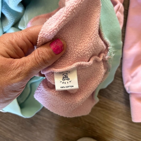 Teddy Fresh X- Large Color Block 100% Cotton Hoodie - Picture 6 of 9